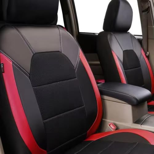 Jabbngd Coprisedili Anteriori Per Auto, Per Ford Fiesta 2009-2018 Anteriore Impermeabile Resistenti Facili Installare Pulire Sedili Accessori Anteriori Copri Sedili,A - 4
