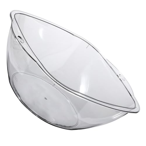 minkissy Clear Plastic Wash Basin and Face Cleansing Basin for Home and Salon Use Multipurpose Design Wear Resistant Material for Skin