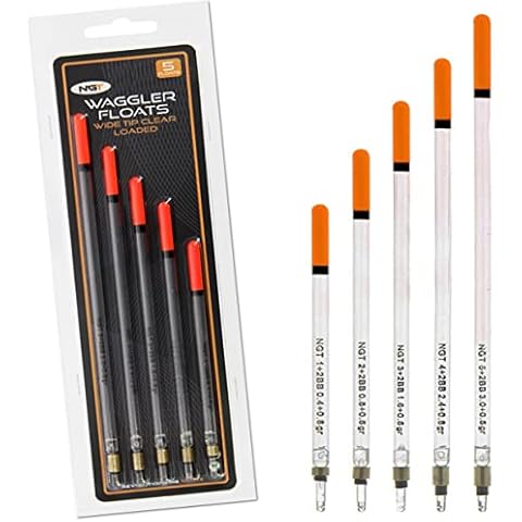 NGT 5 Pack Wide Tip Waggler Floats Cover