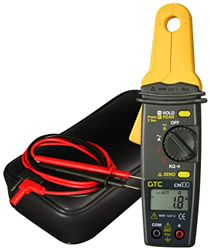 Gtc CM100 1 Ma To 100 Amps Ac/Dc Low Current Clamp Meter thumb #1