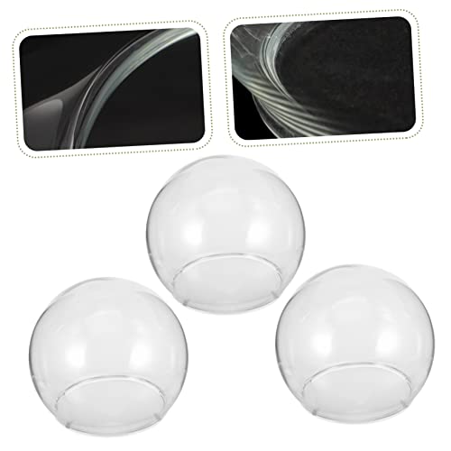 Cubierta de plato transparente UKCOCO para mesas de centro y bufés 7