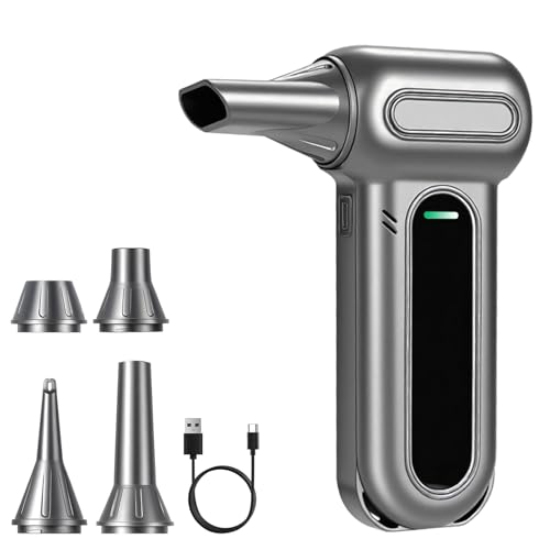 Yogin Electric Air Duster-150000RPM Super Power Cordless Air Duster, Rechargeable Brushless Motor...