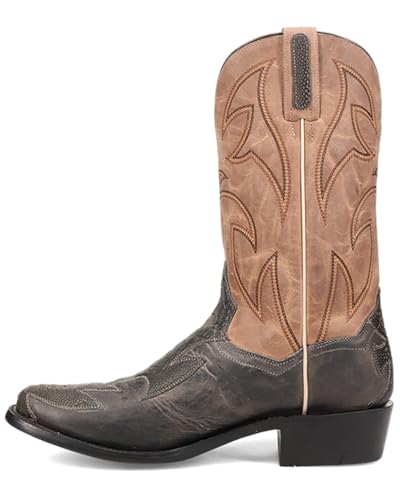 Dan Post Men's Exotic Ostrich Western Boot Square Toe - Dps11113