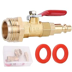 BingSnow RV Winterize Kugelventil Adapter Set