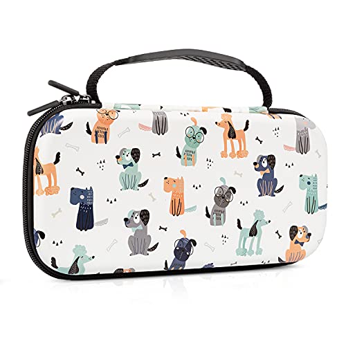 Nintendo Switch Case OLED Model 2021, CutebriCase Carry Case for Nintendo Switch for Boy Girls-Travel Storage Hard Shell Cover with 20 Game Card Slot for Switch Console Joy-Con & Accessories Nintendo Switch Case OLED Model 2021, CutebriCase Carry Case for Nintendo Switch for Boy Girls-Travel Storage Hard Shell Cover with 20 Game Card Slot for Switch Console Joy-Con & Accessories
