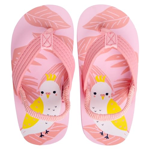 Boys Girls Strap Flip Flops Sandals Cute Cartoon Unicorn Shark Toddler Flip Flop Kids Pool Beach Flat Slide Summer Water Shoes