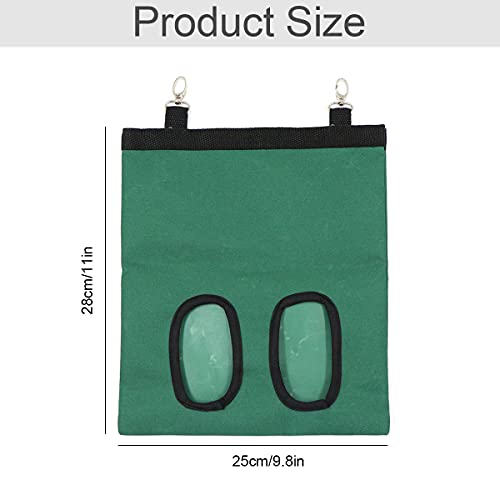 Konijnen-hooi voederdispenser voor cavia's, hooivak, hooitas, konijn hooitas, cavia's hooitas, hangend voer voor kleine… - Image 3