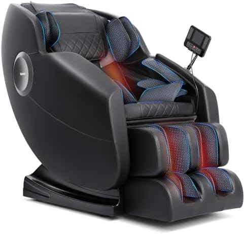 Massage Chair, Zero Gravity Full Body Massage Chair, Shiatsu Recl...