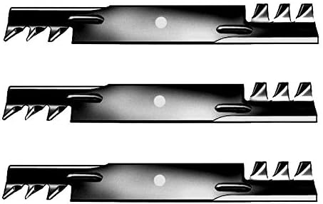 Gator Cuchillas de mulching 3 piezas 52'' cubierta rotativa 785436 para Hustler Raptor & Hustler Fastrak Z Mini Z Super Z Super Z Super Z