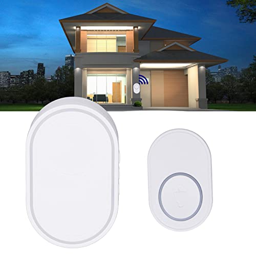 Campainha Sem Fio, Sensor de Alarme de Porta Sem Fio Com 58 Melodias e 5 Níveis de Volume Alarme de