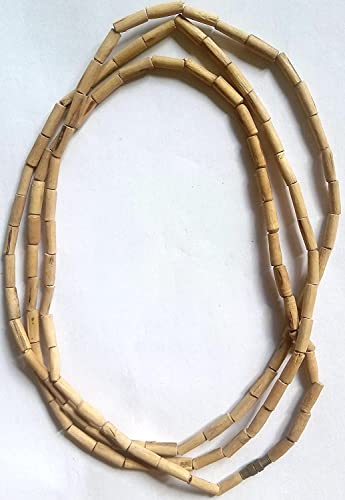 Image of ISKCON VRINDAVAN Original Tulsi Kanthi Mala - Unisex Adult Jaap Chanting Mala from Vrindavan Dham