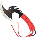 Snake Eye Tactical Zombie Killer Throwing Axe (Red)