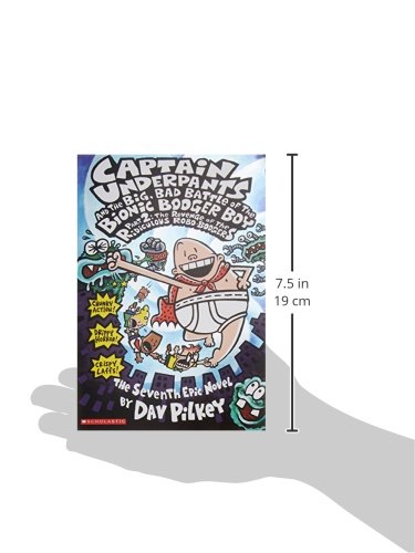 image for Scholastic Captain Underpants and the Big, Bad Battle of the Bionic Bo