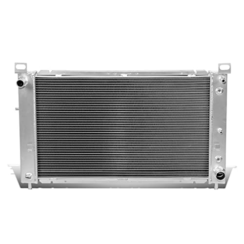 Image of DNA Motoring Aluminum 28 inch OE Style Core Radiator Compatible with 99-12 Silverado /Suburban 1500 2500,RA-SILVERADO99-2