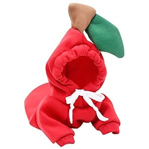 for Dogs Casual Dog Clothing Warm Jacket Coat Clothes Pet Clothes Dog Apparel for Large Dogs (Red, XXL)