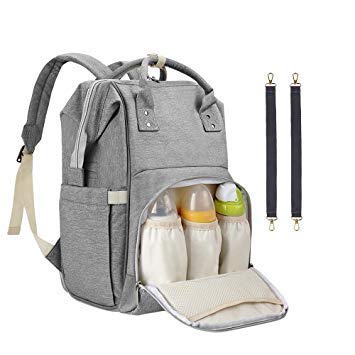 Grazia Waterproof Baby Diaper Bag Green Maternity Backpack - Made in India-image-37