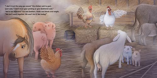 Sourcebooks Wonderland Guendelsberger, Erin The Christmas Blessing: A One-Of-A-Kind Nativity Story For Kids About The Love That Brings Us Together thumb #2