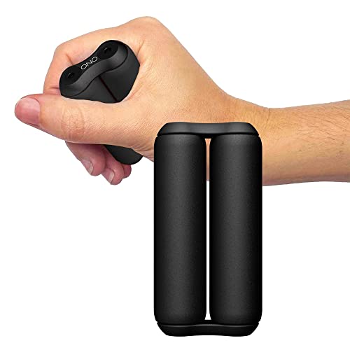 ONO Roller – Handheld Fidget Toy for Adults | Help Relieve Stress, Anxiety, Tension | Promotes Focus, Clarity | Compact, Portable Design (Black, Junior Size – ABS Plastic)