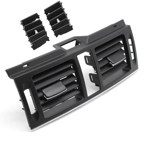 Grille de ventilation centrale avant W204 pour réparer aération cassée Mercedes C260 noir