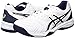 Asics Gel-Dedicate 6, Sneaker Mens, White/Peacoat, 43.5 EU