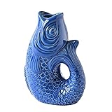 Material: Steingut Gift Company - Kerzenleuchter, Kerzenständer - Monsieur Carafon - Keramik - Azure Blau - Maße (LxBxH): 12 x 16,2 x 7,7 cm