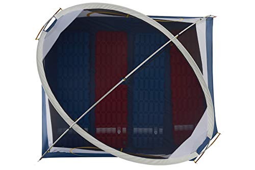 Sierra Designs Nomad 4 Tent, Two Door/Vestibules, Integrated Window, Near Standing Peak for Maximum Livability & More, 4-Person