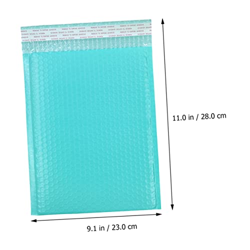Ciieeo 50 Pçs Saco De Espuma De Embalagem Saco De Correio Sacos De Embalagem De Roupas Envelopes Azu
