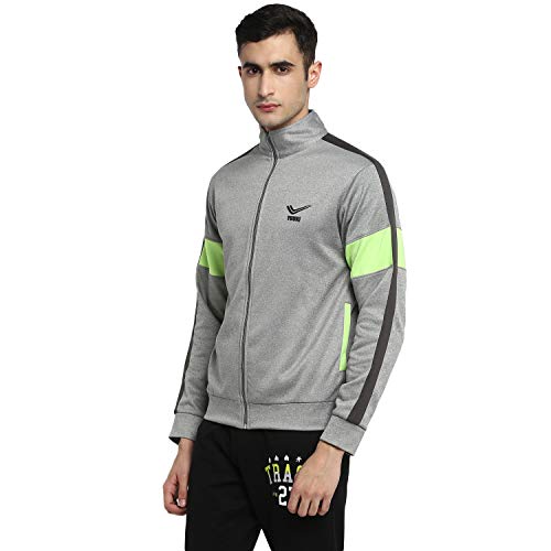 Image of YUUKI-Mens Cns Fo Tape JKT-Grey Mel for Mens