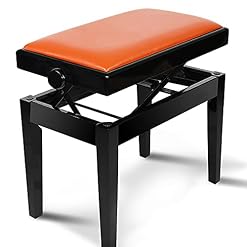TEmkin Tabouret de Piano réglable avec Banc de Clavier de Luxe à Levage hydraulique avec Coussin rembourré, pour Les praticiens du Piano - Les Beatles, Paul McCartney, John Lennon, RIngo Starr, George Harrison TEmkin Tabouret de Piano réglable avec Banc de Clavier de Luxe à Levage hydraulique avec Coussin rembourré, pour Les praticiens du Piano – Image 2