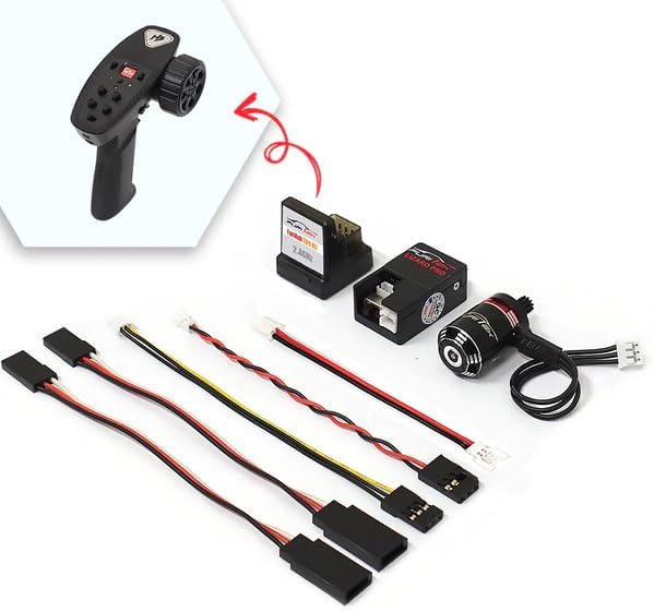 FURITEK Stinger Sistema de alimentación sin escobillas con receptor para Hobby Plus CR18P EVO