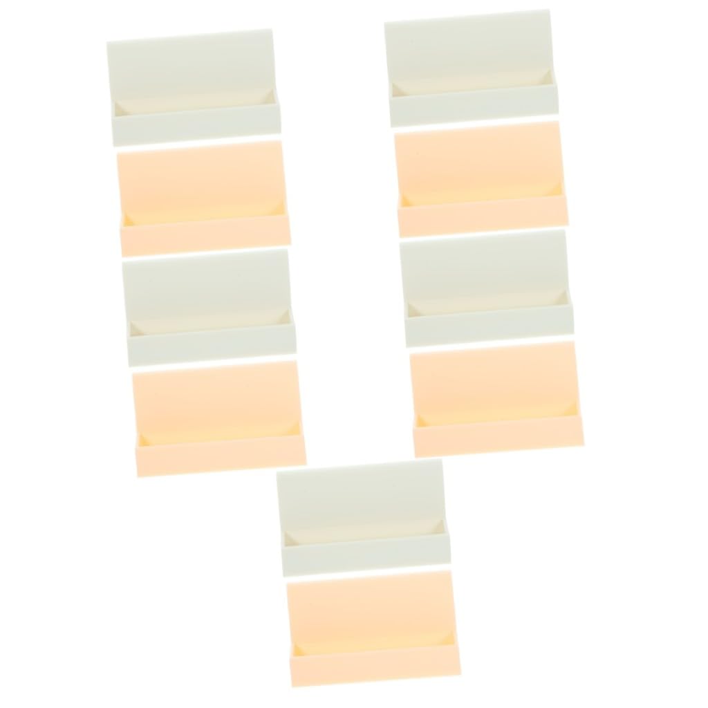 DOITOOL 5 Series Soporte Para Tarjetas De Visita Titular De Tarjeta De Negocios Práctico Y Elegante Y Base Estable Y Resistente 2 Piezas X 5