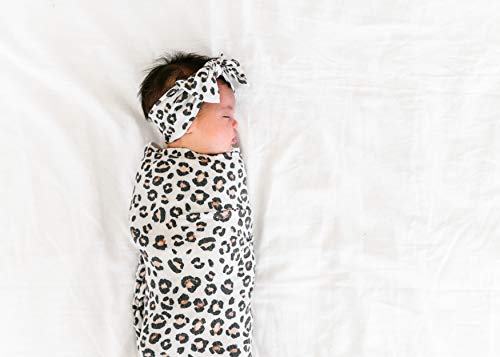Image of Copper Pearl Swaddle Blankets for Newborns | Soft Stretchy Receiving Blankets for Boys and Girls | Large 46 x 46 Inch Baby Blankets | Lightweight and Breathable Swaddles | Zara