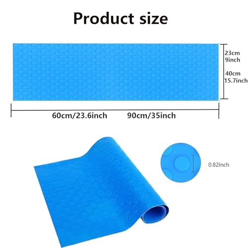 Alfombrilla antideslizante para escalera de piscina (2 piezas) miniatura 2