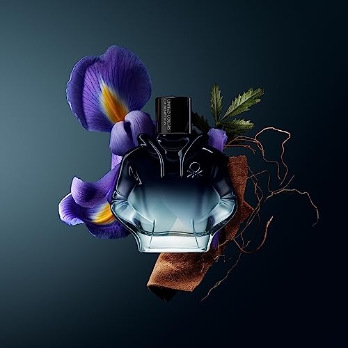Image of United Colors of Benetton We Are Tribe Intense Eau de Parfum for Men, Long Lasting, Young, Modern and Intense Fragrance, Notes of Lavender, Wood, Amber and Fruit Trees, Daily Use, 90 ml