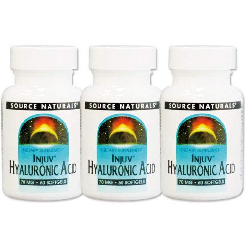 Amazon | 3個セット インジュブ ヒアルロン酸 70mg 60粒 [海外直送品 