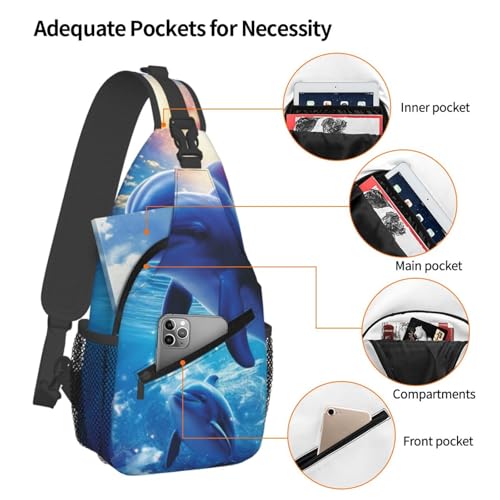 Bolso cruzado tipo bandolera para hombre y mujer miniatura 4