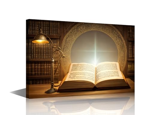 Livre ancien toile magique TISHIRON tableau deco moderne mur