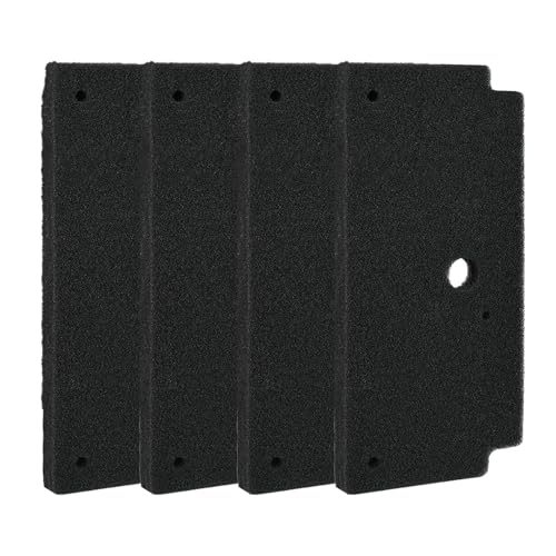 Fleymu 4 Piezas Filtros de Esponja 12022801 para Secadora con Bomba de Calor Bosch Siemens, 292 x 142 x 19 mm Filtro de Esponja Estera Filtrante Secadora de Condensador Reemplazo, Filtro de Espuma