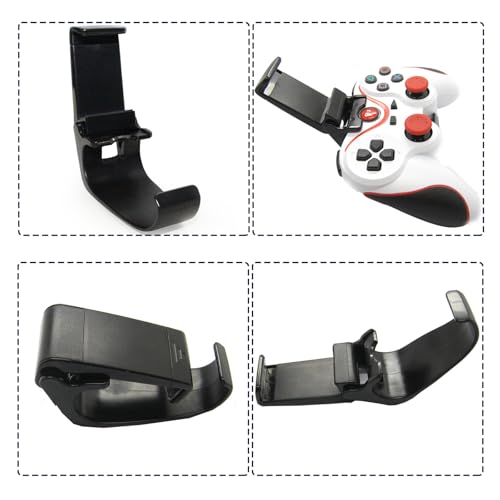 Image of Brand Mobile Gaming Controller Clamp, Extendable Phone Holder for Game Controller, Compatible with Xbox, Portable Phone Mount, Ergonomic for Long Gaming Sessions