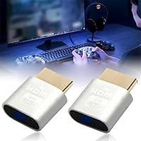 Double Adaptateur HDMI Sans Fil 4K - Streaming Miracast/AirPlay Pour TV - Plug & Play, Compatible PC/Smartphone