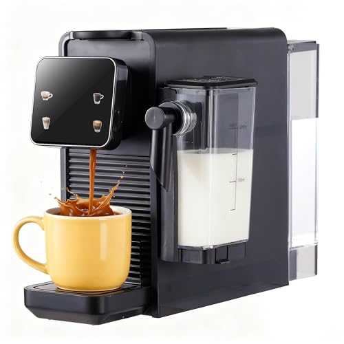 Morpilot Capsule Coffee Machine with Milk Frother