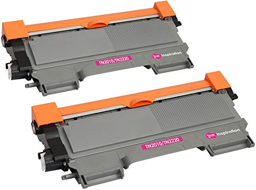 2 Tóners compatibles con Brother TN2220 TN2010 HL-2130 HL-2132 HL-2135W HL-2220 HL-2230 HL-2240 HL-2240D HL-2250DN HL-2270DW DCP-7055 7055W 7060D 7065DN 7070DW MFC-7460DN 7860DW | 2600 páginas Cover