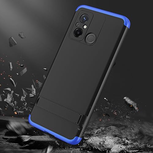 Image of Plastic 3 In 1 Back Cover For Poco C55 / Redmi 12C