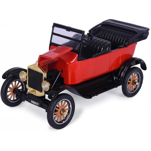 1925 Ford Model T Touring Rojo 1/24 Motormax miniatura 2