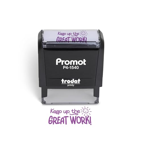 Promot - Teacher Self-Inking Rubber Stamp Keep Up The Great Work