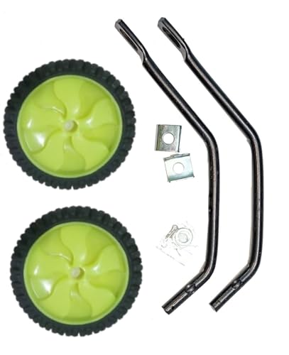Image of CYBIC Cycle Side Supporter Wheel Set for Adults | 24 Inch Heavy-Duty Support Wheels | Fits 24x1.75 /1.95 /2.35 /2.40 Tyres | Training Stability Wheels for Bicycle Beginners