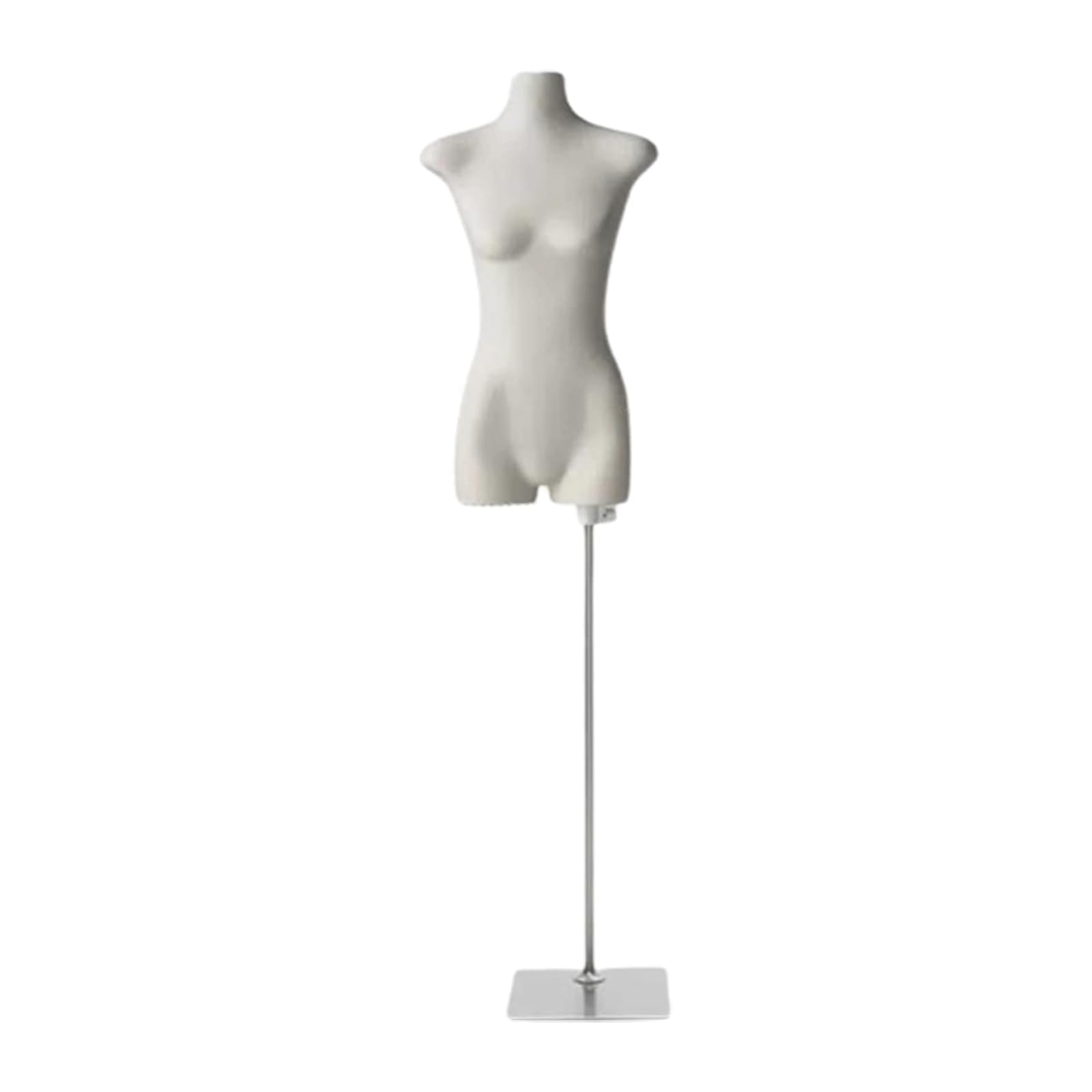 Sjdopulse Women's Half Body Manikin Adjustable Mannequins Durable Mannequin Body With Stand Mannequin Torso For Clothing Store Display