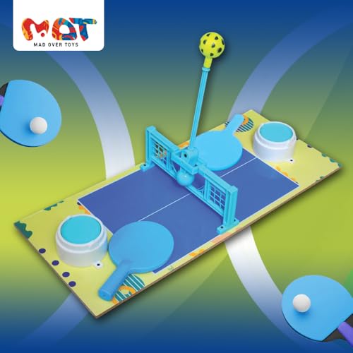 Image of Table Tennis Battle Big 2-Player Head-to-Head Action with Rackets, Ball & Net Indoor Sports Game Birthday Gift for Kids 5+ Adults