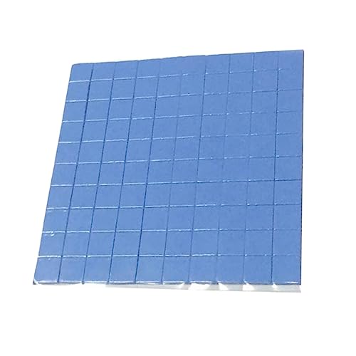 OSALADI 100piezas Pad Termico Adhesivo Unids Almohadilla Térmica para CPU y Gpu Suministro Computadora Alta Elasticidad y Compresión Fácil De Instalar