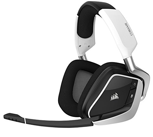 CORSAIR VOID PRO RGB Wireless Gaming Headset - Dolby 7.1 Surround Sound Headphones for PC - Discord - 50mm Drivers - White (Renewed) CORSAIR VOID PRO RGB Wireless Gaming Headset - Dolby 7.1 Surround Sound Headphones for PC - Discord - 50mm Drivers - White (Renewed)